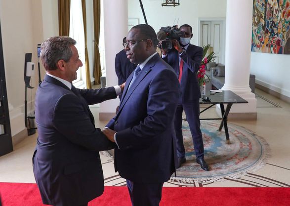 Audience à la Présidence la République Sénégalaise : Macky Sall reçoit l’ancien président français Nicolas Sarkozy