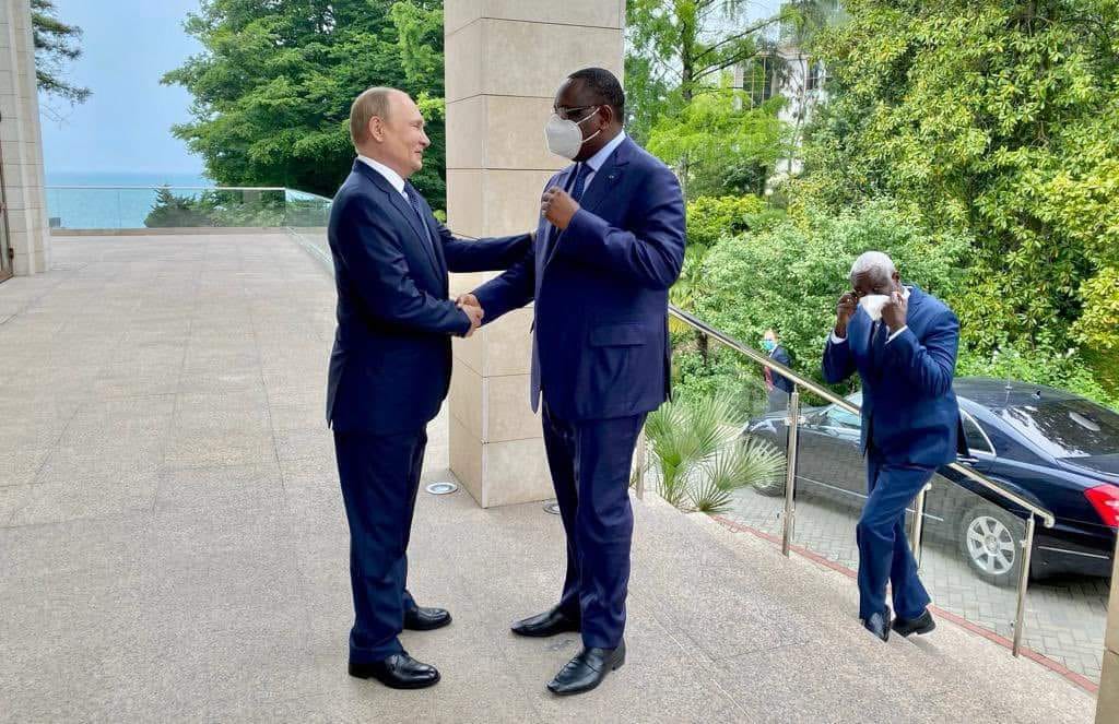 Crise alimentaire : le président  Macky Sall critique les sanctions contre la Russie