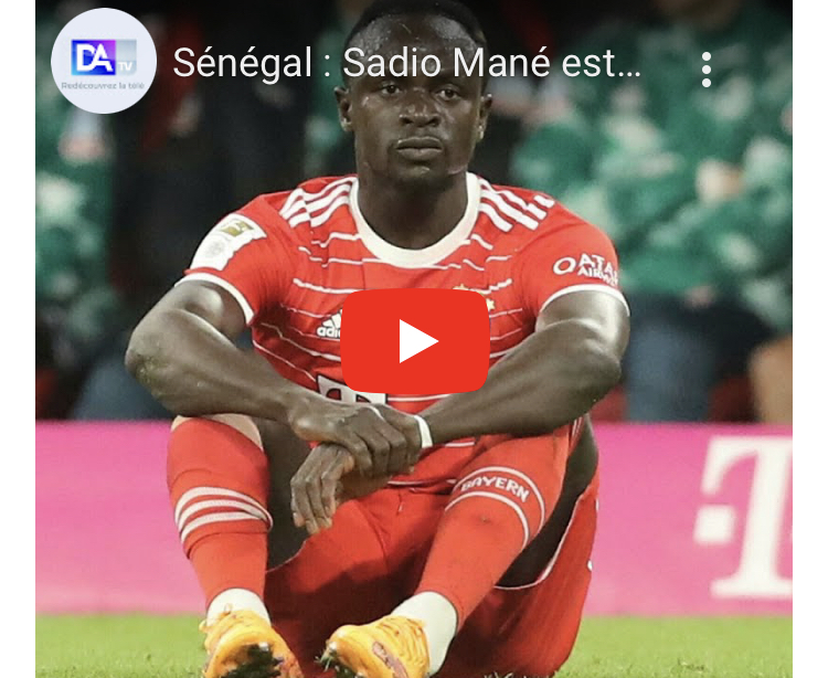 Sénégal Sadio Mané Est Officiellement Forfait Pour La Coupe Du Monde 2022 2029