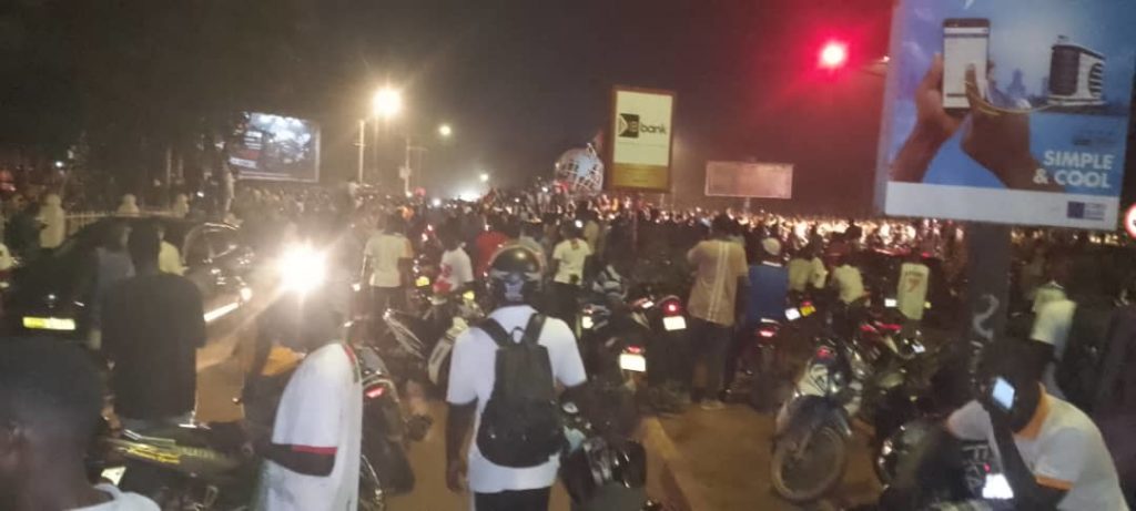 Ouagadougou : Des manifestants dans la rue