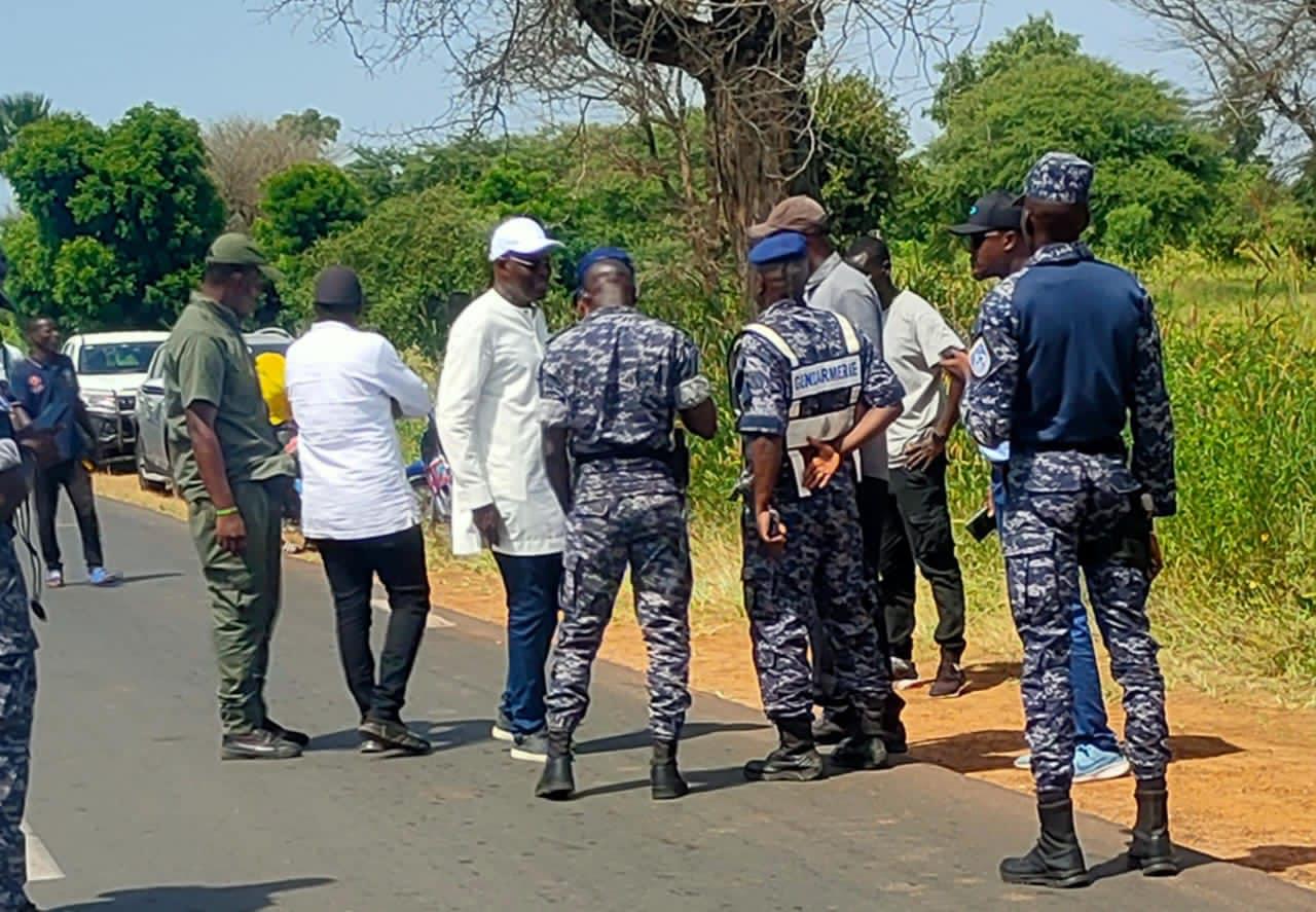 Fatick : Le convoi de Khalifa Sall bloqué par la gendarmerie