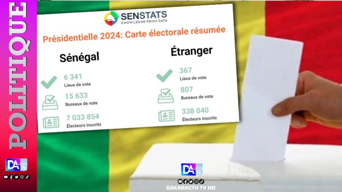 Présidentielle 2024: Les détails de la nouvelle carte électorale