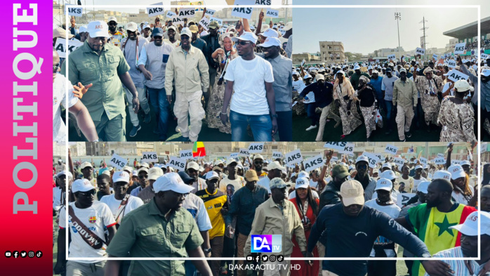 Meeting BBY au stade Alassane Djigo : Abdou Karim Sall réussit le pari de la mobilisation et donne la consigne de vote pour AB2024