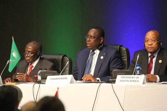 Macky Sall: "Nous ne pouvons pas accepter qu’on traite l’Afrique avec mépris (...)  Ce continent a trop payé pour des bêtises de l’humanité à travers la traite négrière, la colonisation (...)