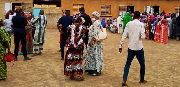 Kaffrine: De l'affluence dans les bureaux de vote