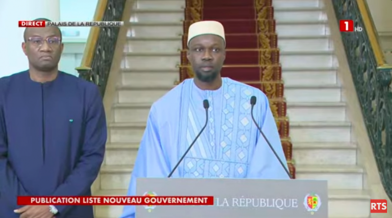 UN GOUVERNEMENT POUR UN SÉNÉGAL EN MARCHE