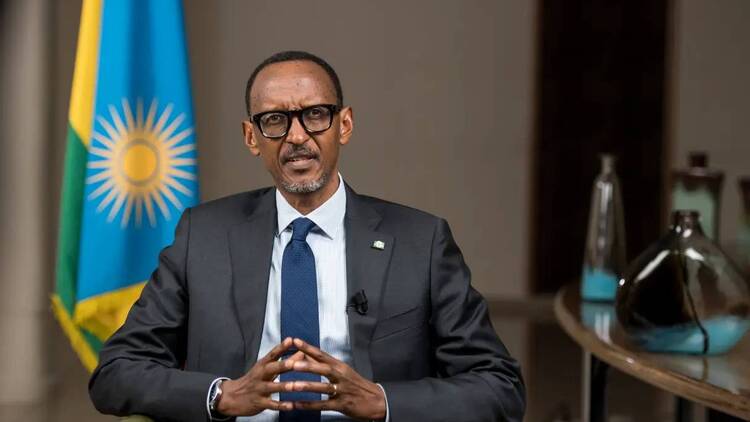 LE PRESIDENT KAGAME A DAKAR CET APRES-MIDI