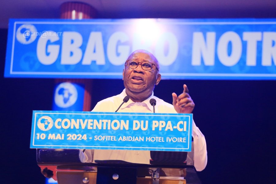 Côte d'Ivoire/investi officiellement candidat du PPA-CI : Gbagbo s'engage à faire un seul mandat une fois élu en 2025