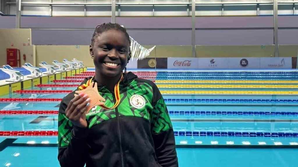 JEUX OLYMPIQUES PARIS 2024 | OUMY DIOP TERMINE À LA 4ÈME PLACE AU 100 MÈTRES PAPILLON