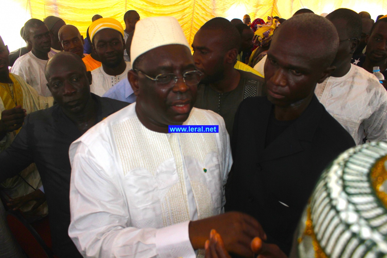 (photos) - Macky Sall au baptême du fils de son frère Aliou Sall