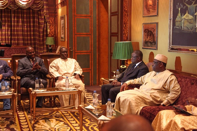 Les images de la rencontre entre SEM Macky sall et l'Association des Maires Francophones