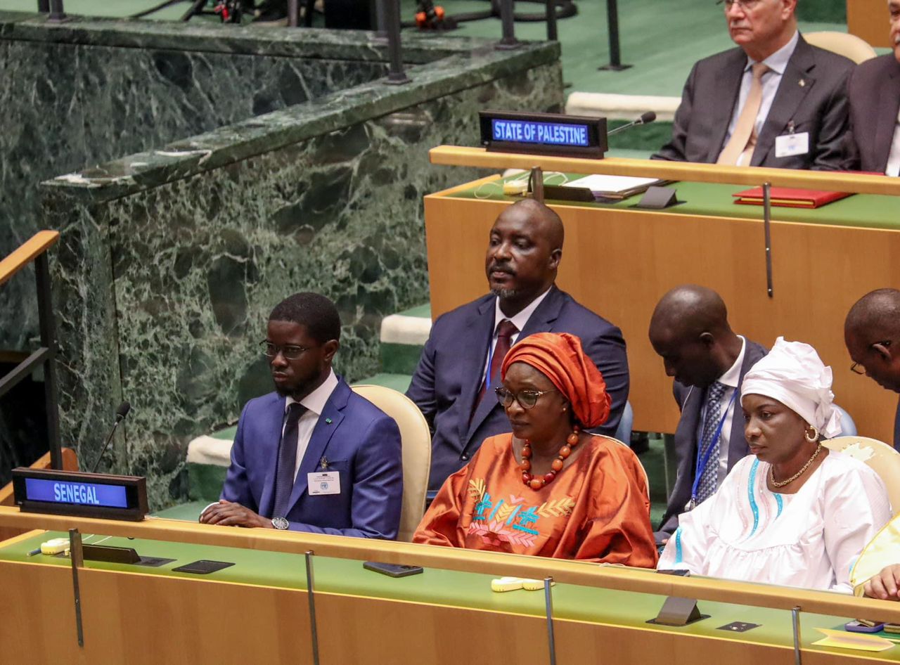 79e Assemblée générale des Nations Unies- Le Pr Bassirou Diomaye Diakhar Faye a pris part  à New York à la cérémonie d'ouverture