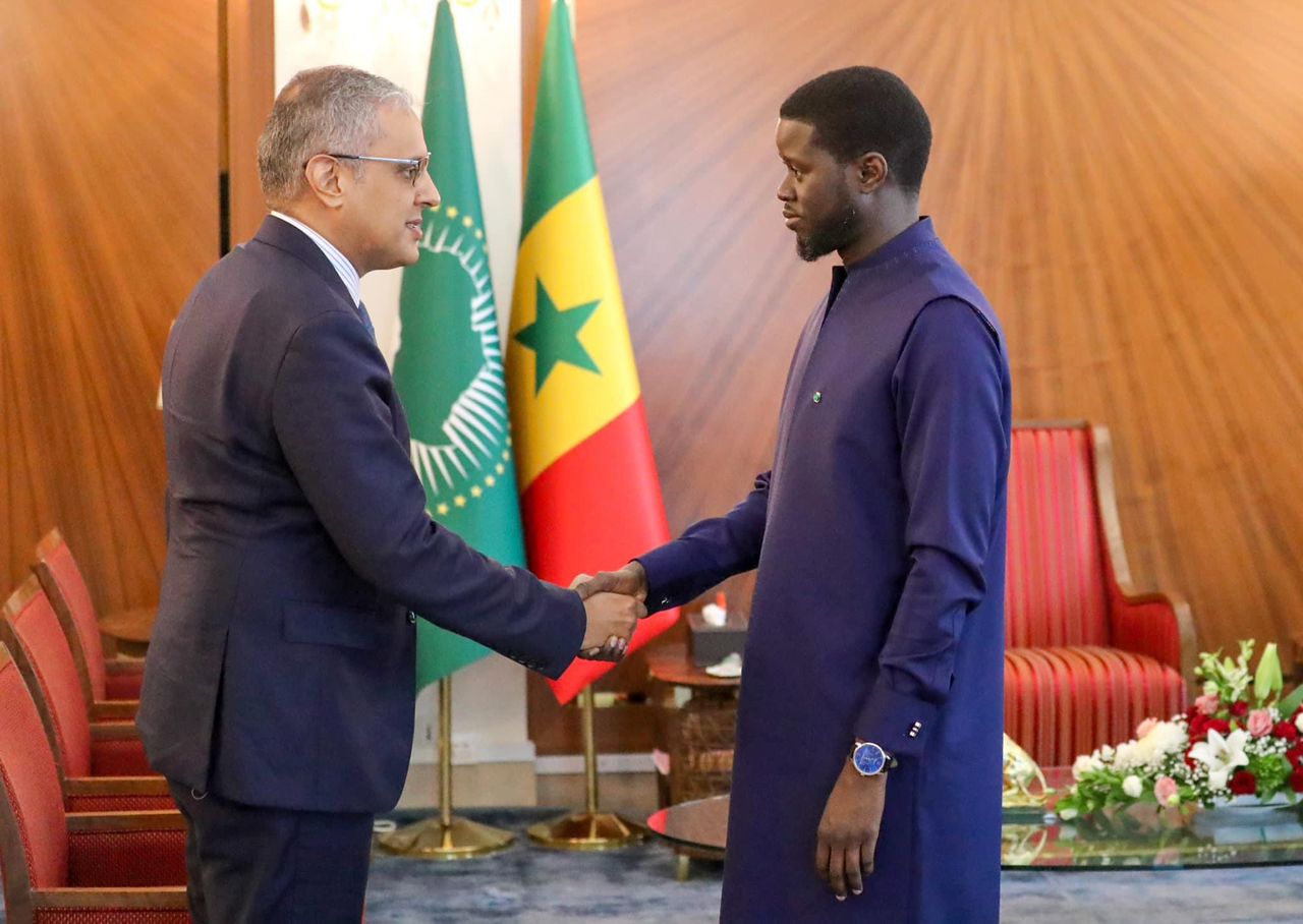 Le ministre Mauritanien de l'énergie reçu par le Pr Bassirou Diomaye Faye 