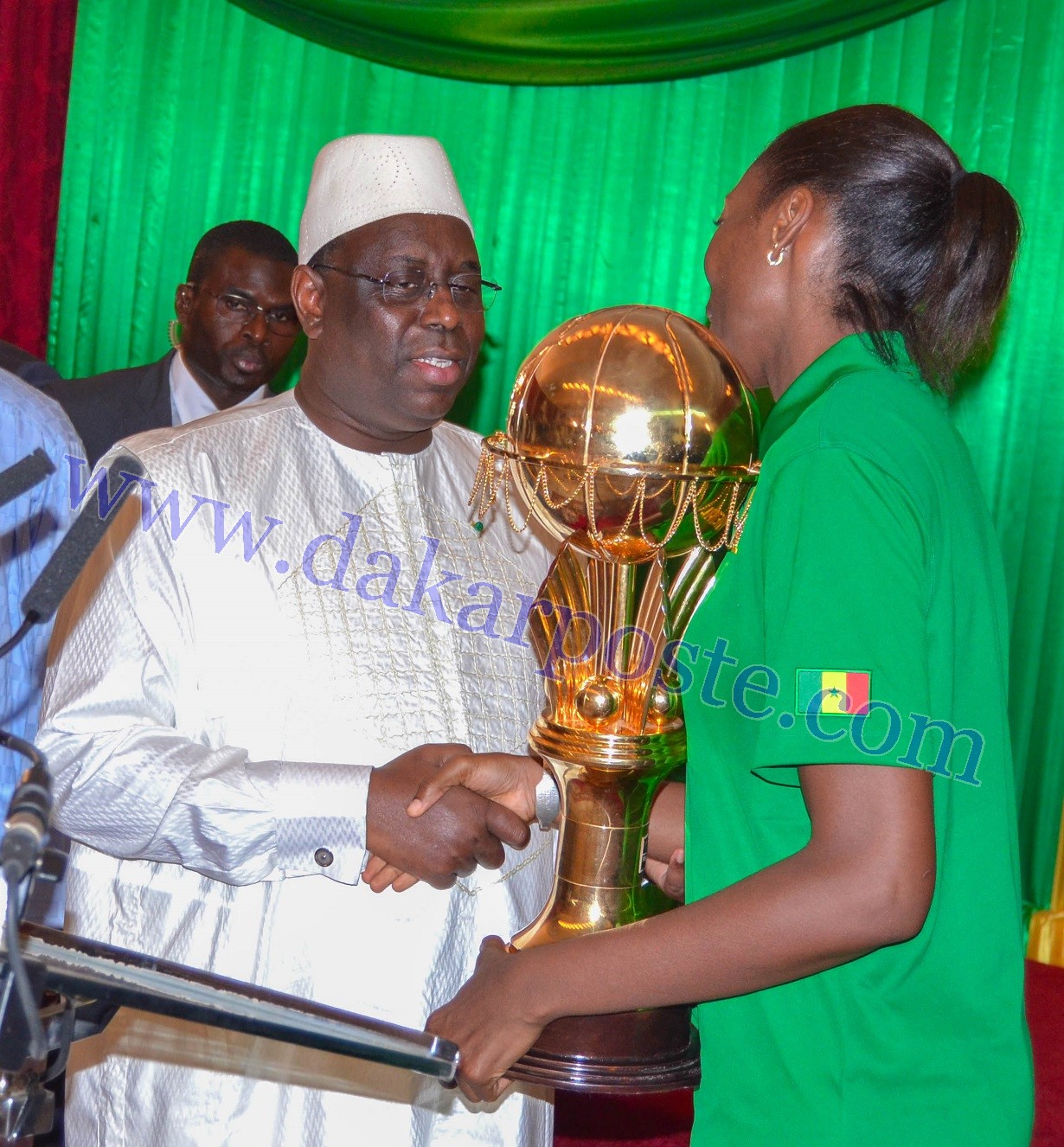 En images Lionnes reçues au Palais par Macky Sall