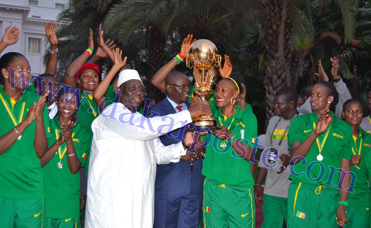 En images Lionnes reçues au Palais par Macky Sall