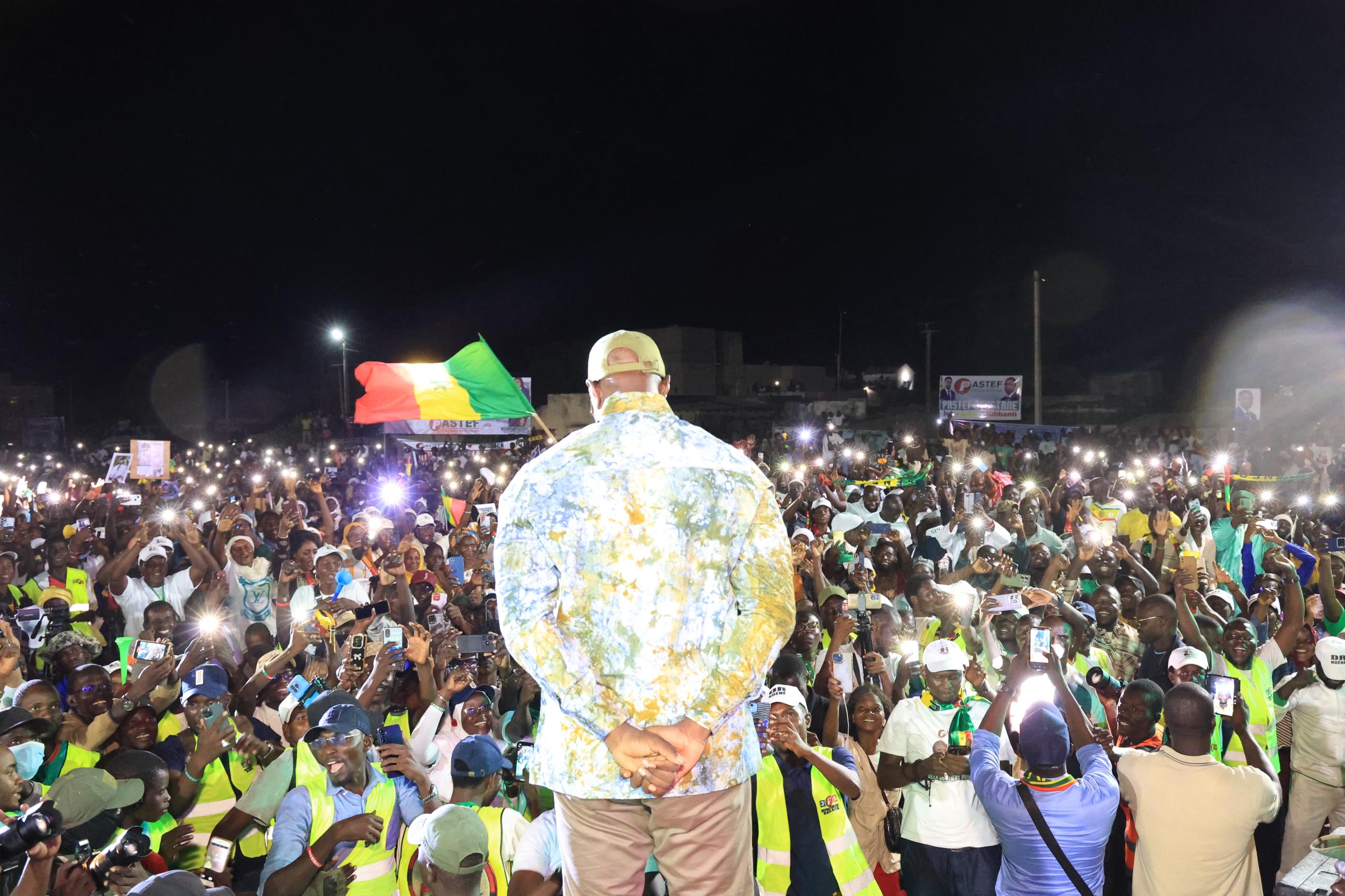 Campagne électorale pour les législatives- Kaolack déroule le tapis rouge à Ousmane Sonko et Cie (IMAGES)