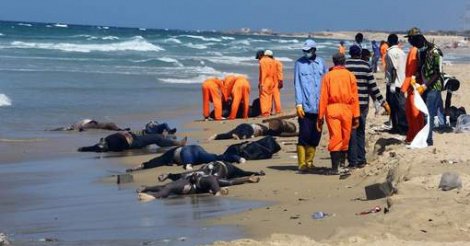 Vingt-neuf corps sans vie de présumés migrants clandestins trouvés sur le littoral libyen