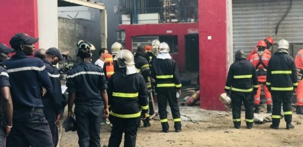 Port Autonome de Dakar : un incendie de classe A s'est déclaré au Môle 1