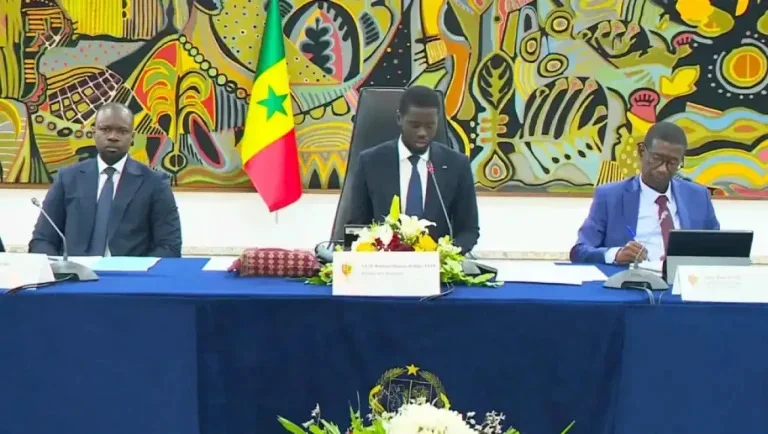 Conseil des ministres : les 6 points évoqués par le Président Bassirou Diomaye Faye