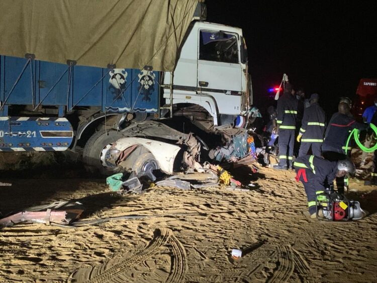 Le massacre sur les routes continue: au moins 4 morts dans un accident sur la route de Richard-Toll