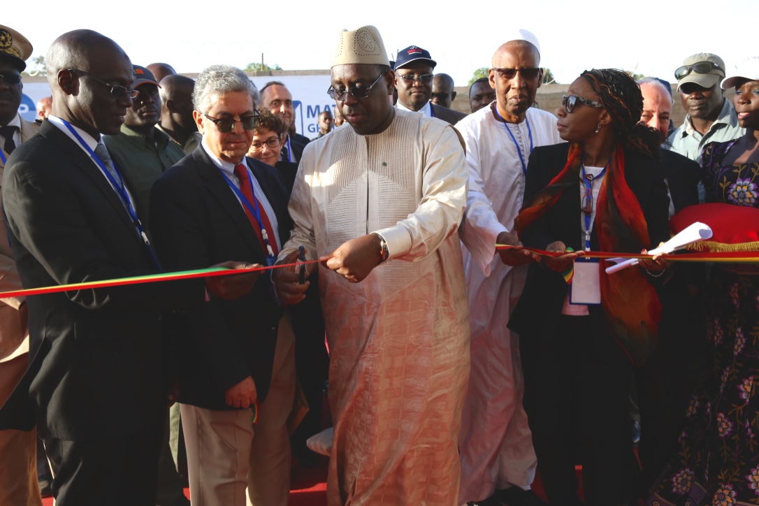 Inaugurations Centrale électrique Taiba Ndiaye et Route des Grandes Niayes