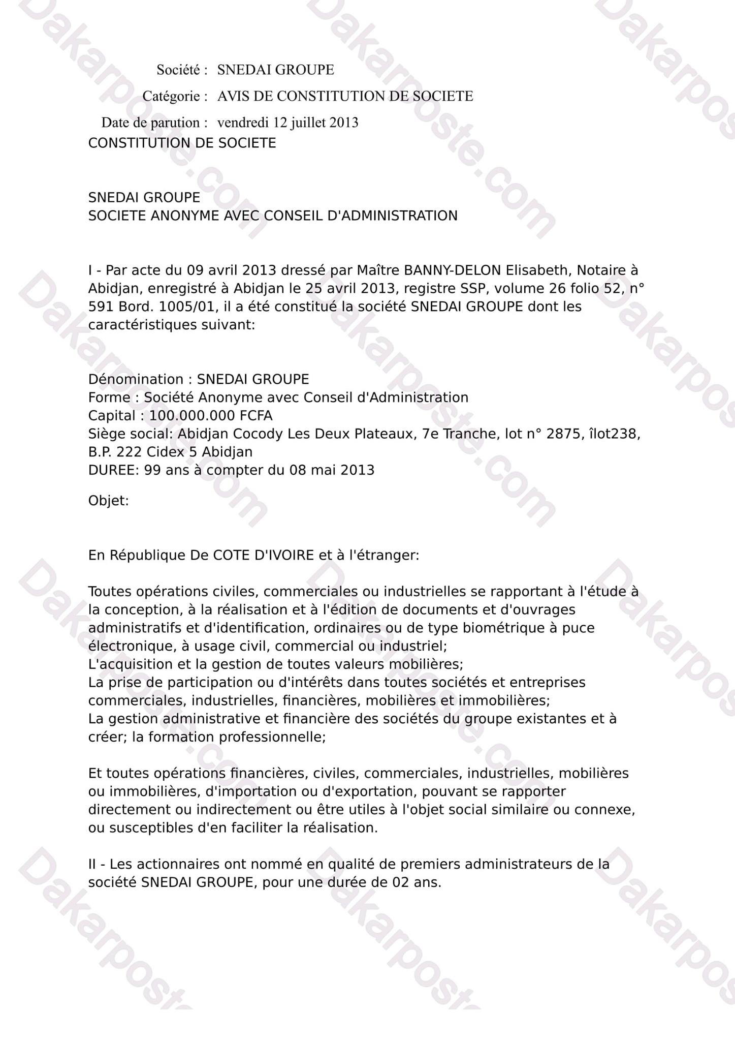 ENQUÊTE !   Suite et pas fin...  Ce qui n'a jamais été dit sur l'affaire Adama Bictogo (DOCUMENT EXCLUSIF)