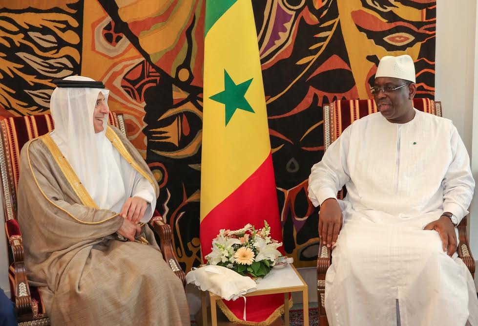 Macky Sall a bel et bien reçu le ministre des affaires étrangères Saoudien...Voici la version officielle!