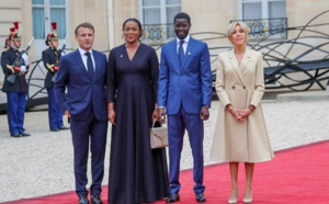 Le président Diomaye Faye reçu par Macron