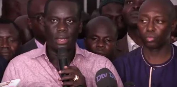 Vidéo : La Coalition Mankoo Wattu Senegaal persiste et signe "Nous marcherons le 14 octobre pour la défense de la démocratie"