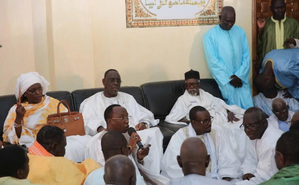 Visite du Président Macky Sall à Touba