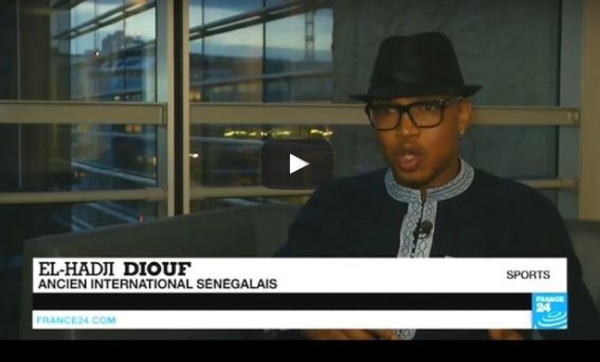 El-Hadji Diouf sur France 24 : «Je sais que je peux être très utile pour cette CAN 2017 à venir»