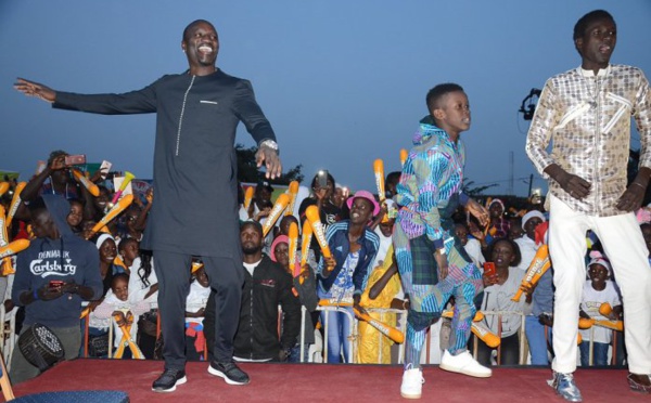 La prestation d’Akon lors de la finale de Sen P’tit Gallé