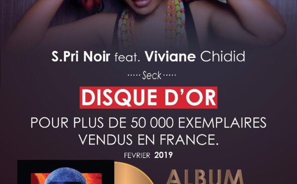 Album « Masque Blanc » : Viviane décroche un disque d’or !