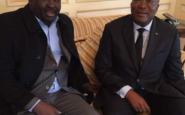 L'homme d'affaires Abdou Lahad Ndiaye souhaite la bienvenue au Sénégal à son ami le Pr Kaboré