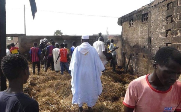 Incendie chez Imam Alioune NDAO