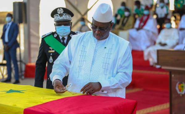 Les images de l'hommage de la nation pour feu Pape  Bouba Diop