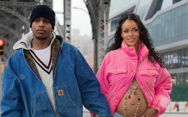 Rihanna attend son premier enfant avec le rappeur A$AP Rocky