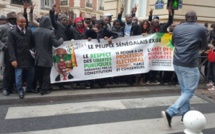 Manifestation de l’opposition devant le Consulat du Sénégal