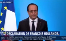 Coup de tonnerre: "J'ai décidé de ne pas être candidat à l'élection présidentielle", François Hollande