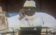 Regardez le coup de fil insolite de Yaya Jammeh au nouveau président élu de la Gambie