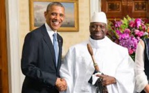 Yahya Jammeh félicité par les Etats-Unis