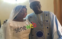 EN IMAGES Mariage de Pape Cheikh : Appréciez Kya Aïdara sous sa robe de mariée