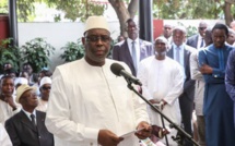 Macky Sall aux funérailles de Djibo Ka