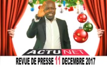 Revue de Presse du Lundi 11 Décembre 2017 avec Ahmed Aidara