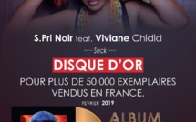 Album « Masque Blanc » : Viviane décroche un disque d’or !