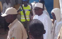 Les images de l’arrivée du président Macky Sall au Daaka de Médina Gounass…