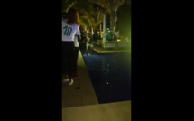 Ce supporter se jette dans la piscine après le 3eme but marqué par le Sénégal (VIDEO)