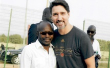 PHOTOS - Belle complicité entre Diagna Ndiaye, président du CNOSS et le Premier ministre canadien Justin Trudeau