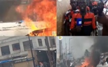 Ça chauffe au marché Hlm, des commerçants en colère mettent le feu sur les lieux