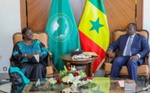 ​La nouvelle Ministre de la santé et de l'action sociale , Marie Khemess Ngom Ndiaye reçue par le Pr Macky Sall